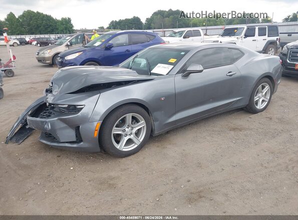1G1FB1RX2M0100450 2021 CHEVROLET CAMARO Серый Передняя левая четверть