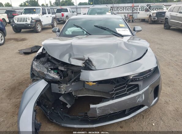 1G1FB1RX2M0100450 2021 CHEVROLET CAMARO Серый Вид панели приборов