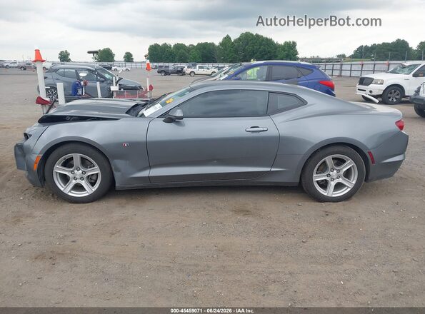 1G1FB1RX2M0100450 2021 CHEVROLET CAMARO Серый Вид задней части салона