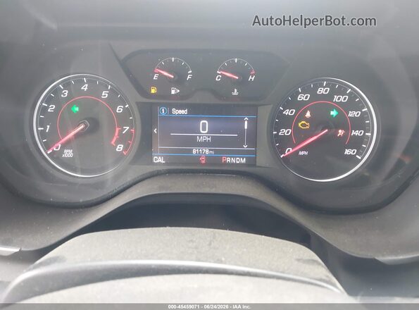 1G1FB1RX2M0100450 2021 CHEVROLET CAMARO Серый Вид задних сидений