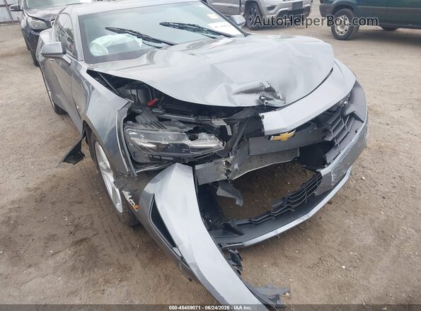 1G1FB1RX2M0100450 2021 CHEVROLET CAMARO Серый Вид спереди