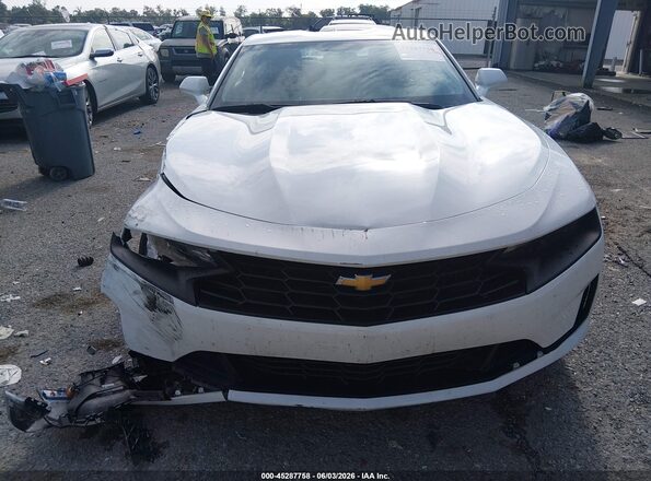 1G1FB1RX2P0159972 2023 CHEVROLET CAMARO White Սարքավորումների վահանակի տեսք