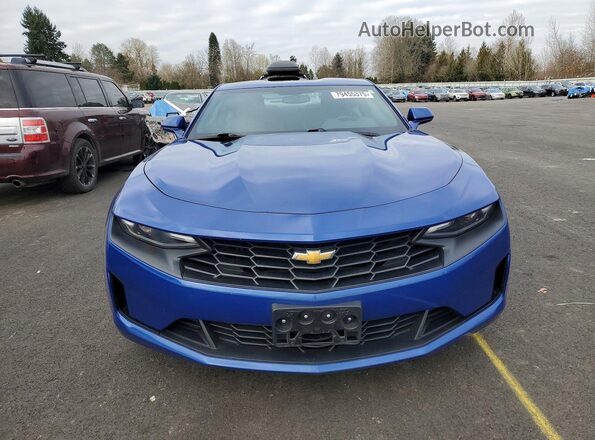 1G1FB1RX4P0145295 2023 CHEVROLET CAMARO Blue Front view