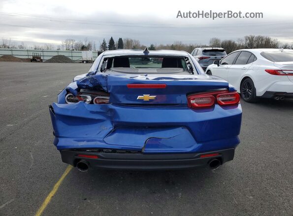1G1FB1RX4P0145295 2023 CHEVROLET CAMARO Blue Rear view