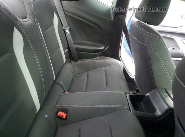 1G1FB1RX4P0145295 2023 CHEVROLET CAMARO Blue Rear seats view