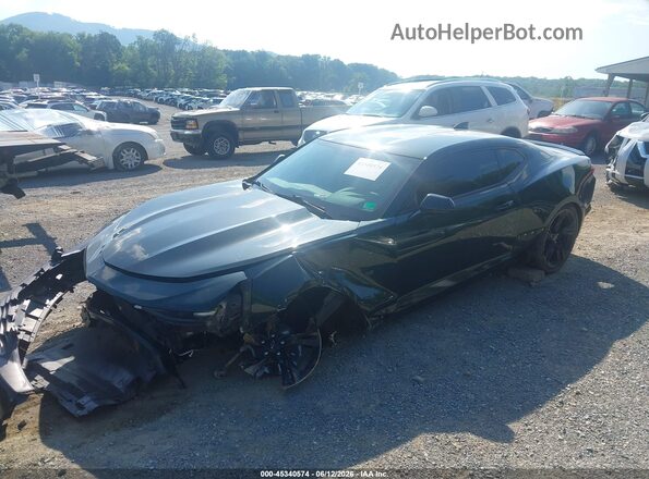 1G1FB1RX5L0123719 2020 CHEVROLET CAMARO Green წინა მარცხენა ხედი სამი მეოთხედიდან
