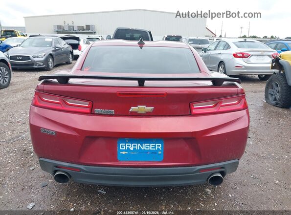 1G1FB1RX6J0142633 2018 CHEVROLET CAMARO Темно-бордовый 