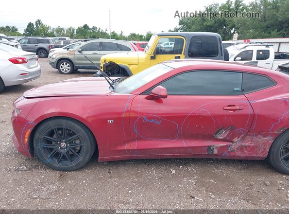 1G1FB1RX6J0142633 2018 CHEVROLET CAMARO Темно-бордовый Панорамный вид салона 360°