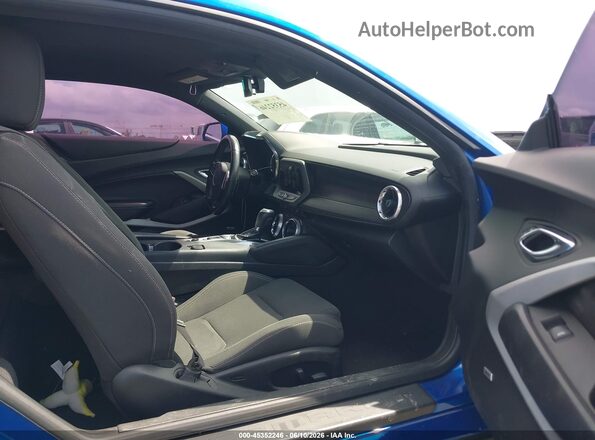 1G1FB1RX6J0146889 2018 CHEVROLET CAMARO Blue Вид салону спереду