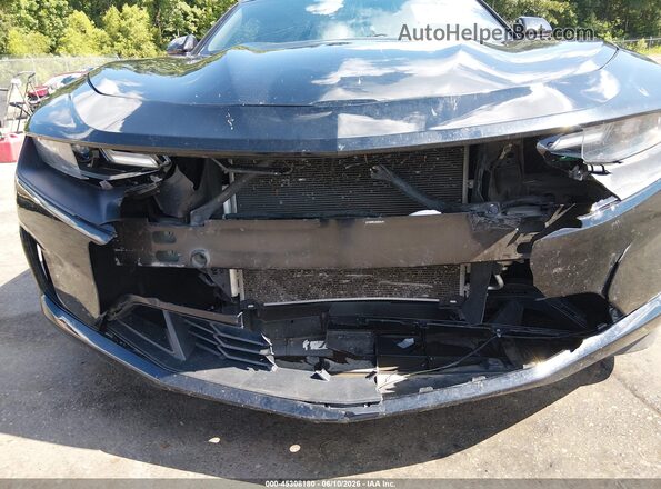 1G1FB1RX6M0132320 2021 CHEVROLET CAMARO Black Front view