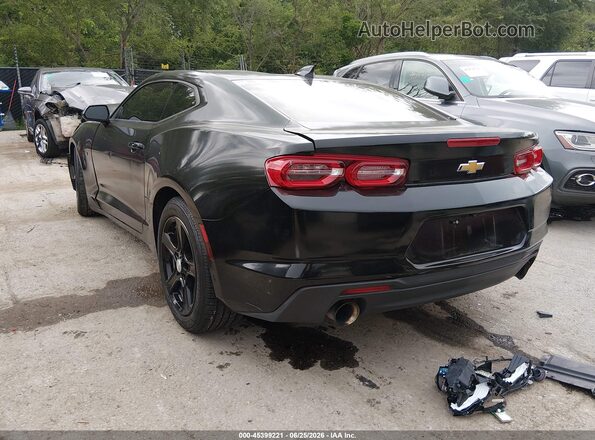 1G1FB1RX7N0108321 2022 CHEVROLET CAMARO Black Trasero izquierdo