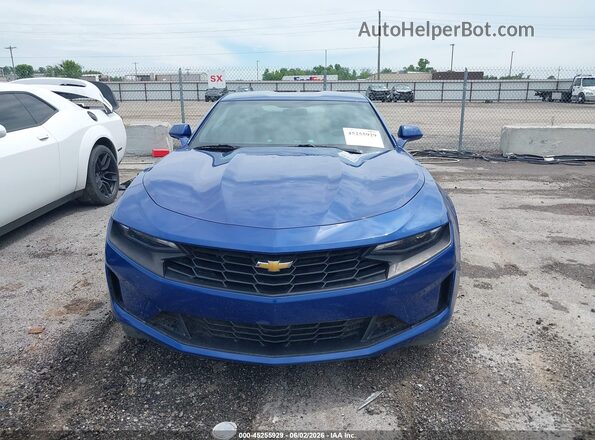 1G1FB1RX8L0103416 2020 CHEVROLET CAMARO Blue Սարքավորումների վահանակի տեսք