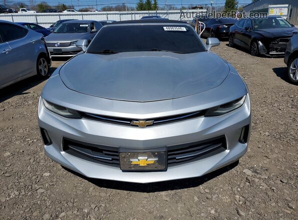 1G1FB3DS2J0126176 2018 CHEVROLET CAMARO Silver Դիմացի տեսք