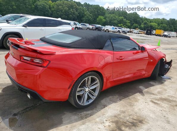 1G1FB3DS3H0168799 2017 CHEVROLET CAMARO Red Trasero derecho