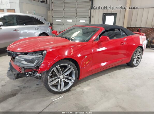 1G1FB3DS4J0114871 2018 CHEVROLET CAMARO Красный 
