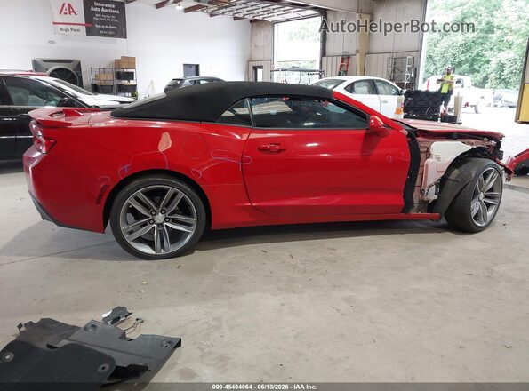1G1FB3DS4J0114871 2018 CHEVROLET CAMARO Красный Панорамный вид салона 360°
