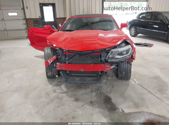 1G1FB3DS4J0114871 2018 CHEVROLET CAMARO Красный Вид задней части салона
