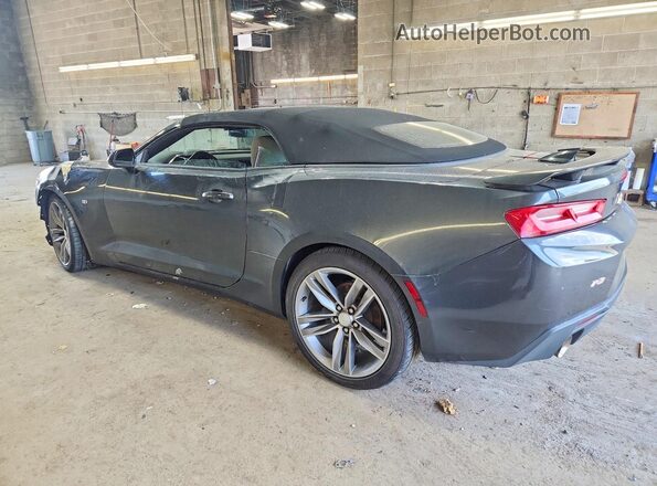 1G1FB3DS4J0151077 2018 CHEVROLET CAMARO Maroon Rear left