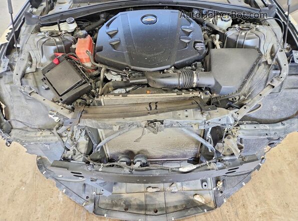 1G1FB3DS4J0151077 2018 CHEVROLET CAMARO Maroon Engine compartment view
