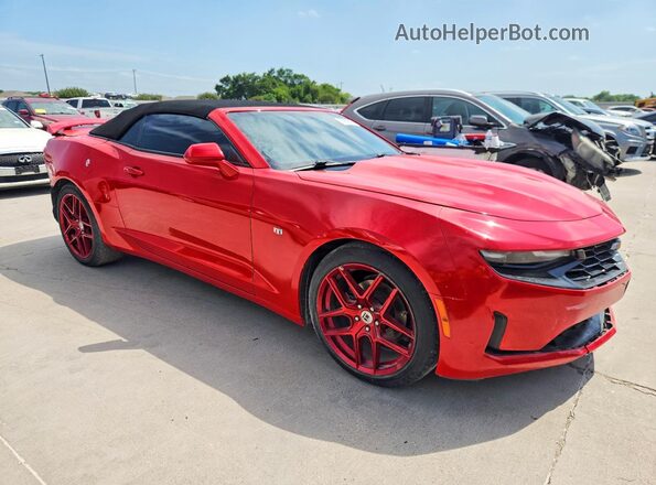 1G1FB3DS4L0105428 2020 CHEVROLET CAMARO Red წინა მარჯვენა