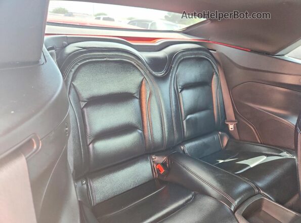 1G1FB3DS4L0105428 2020 CHEVROLET CAMARO Red უკანა სავარძლების ხედი