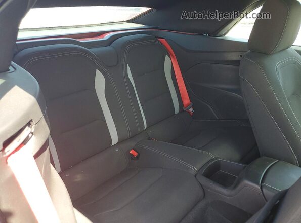1G1FB3DS4R0112419 2024 CHEVROLET CAMARO Red Rear seats view