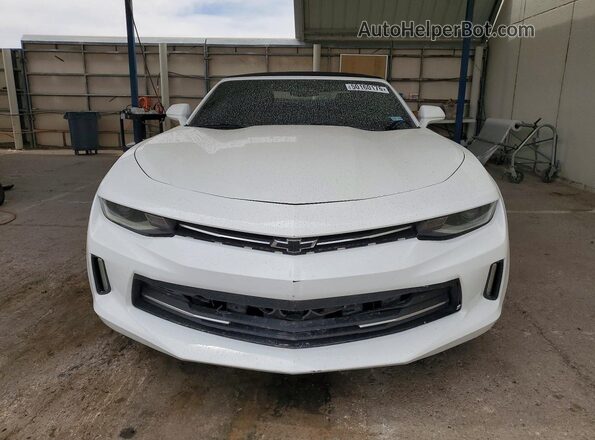 1G1FB3DS5J0143523 2018 CHEVROLET CAMARO White წინა ხედი