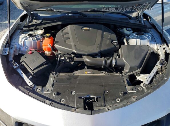 1G1FB3DS5K0145001 2019 CHEVROLET CAMARO Silver Սալոնի հետևի տեսք