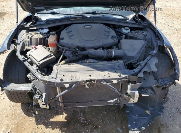 1G1FB3DS7H0195651 2017 CHEVROLET CAMARO Black Вид задньої частини салону