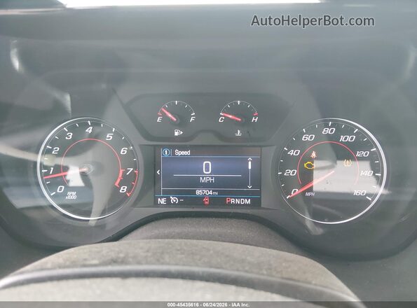 1G1FB3DS7L0113992 2020 CHEVROLET CAMARO Black Հետևի նստատեղերի տեսք