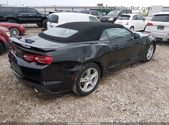 1G1FB3DS7L0113992 2020 CHEVROLET CAMARO Black Հետևի աջ