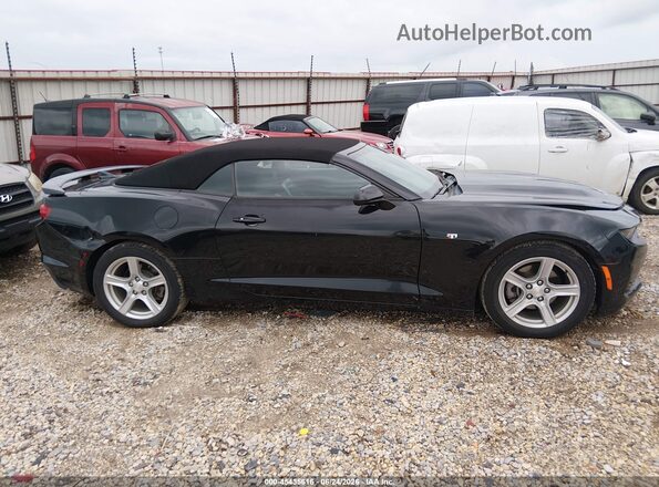 1G1FB3DS7L0113992 2020 CHEVROLET CAMARO Black Սալոնի հետևի տեսք