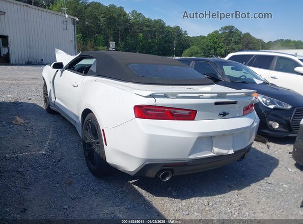 1G1FB3DS8H0160763 2017 CHEVROLET CAMARO Белый Задняя левая четверть