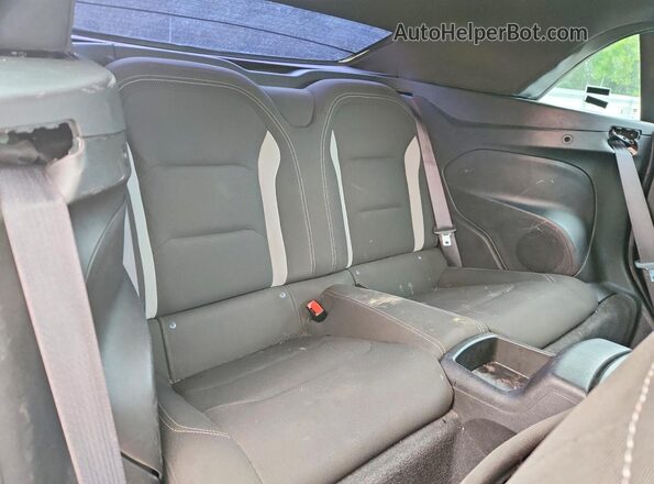 1G1FB3DX1N0105062 2022 CHEVROLET CAMARO Black Вид задніх сидінь