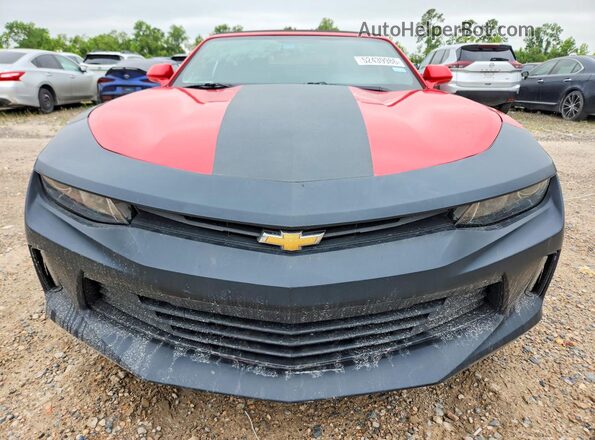 1G1FB3DX2J0156029 2018 CHEVROLET CAMARO Red Front view