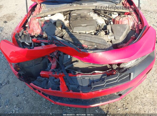 1G1FB3DX5L0124422 2020 CHEVROLET CAMARO Красный Вид сзади