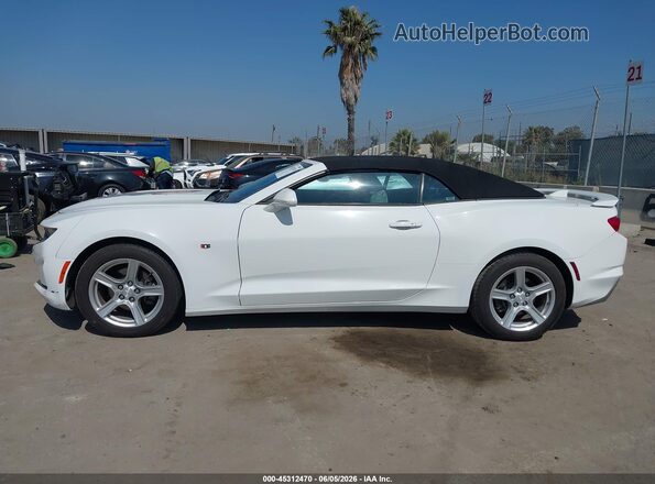 1G1FB3DX7L0110182 2020 CHEVROLET CAMARO White Սալոնի 360 աստիճան տեսք