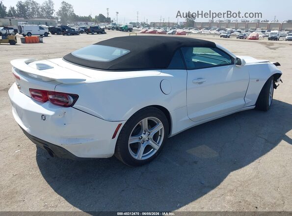 1G1FB3DX7L0110182 2020 CHEVROLET CAMARO White Հետևի աջ