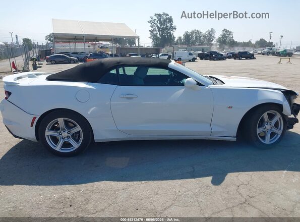 1G1FB3DX7L0110182 2020 CHEVROLET CAMARO White Սալոնի հետևի տեսք