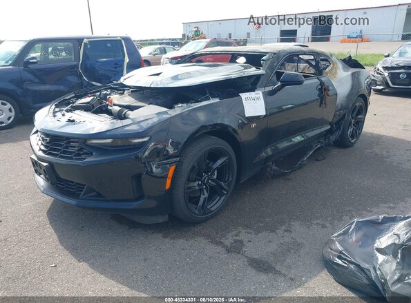 1G1FC1RS3N0121942 2022 CHEVROLET CAMARO Black Передня ліва чверть