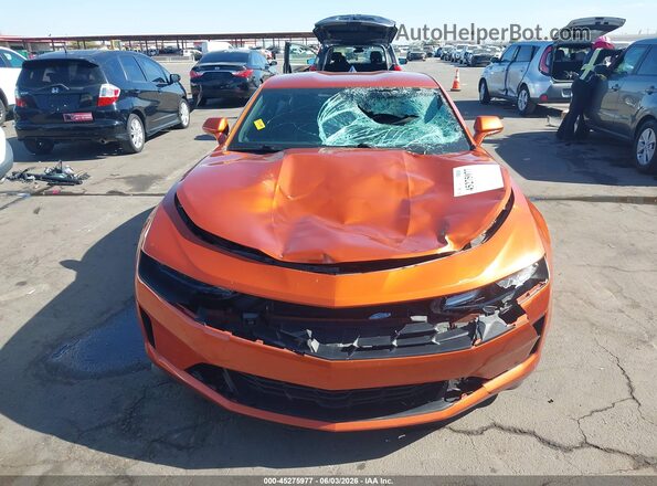 1G1FC1RS8P0131370 2023 CHEVROLET CAMARO Orange ხელსაწყოთა პანელის ხედი