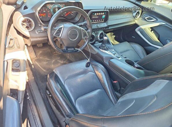 1G1FC1RX4H0122159 2017 CHEVROLET CAMARO Серый Вид панели приборов