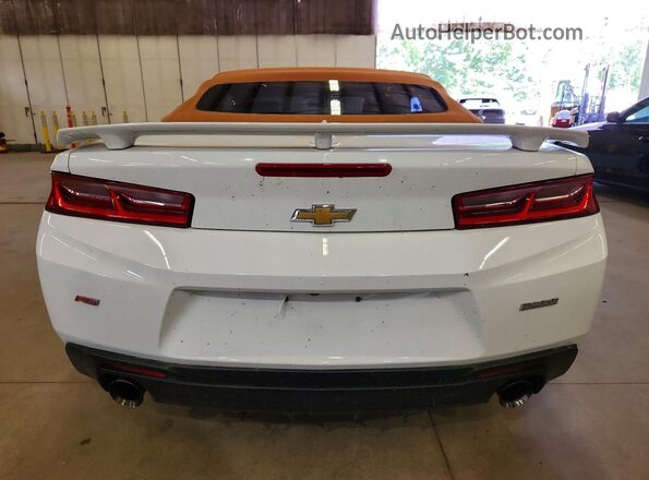 1G1FC3DS5G0174244 2016 CHEVROLET CAMARO White Вид ззаду
