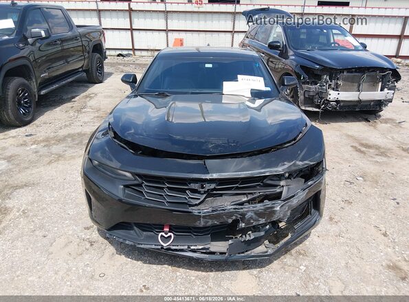 1G1FD1RS4M0140267 2021 CHEVROLET CAMARO Black Widok zestawu wskaźników