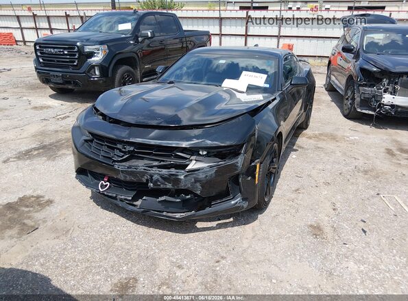 1G1FD1RS4M0140267 2021 CHEVROLET CAMARO Black Widok z przodu