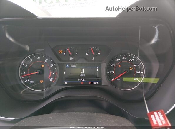 1G1FD1RS4M0140267 2021 CHEVROLET CAMARO Black Widok tylnych siedzeń