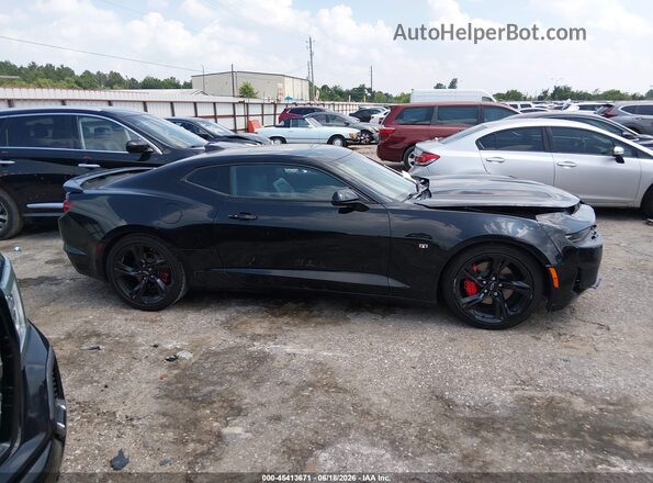 1G1FD1RS4M0140267 2021 CHEVROLET CAMARO Black Widok wnętrza z tyłu