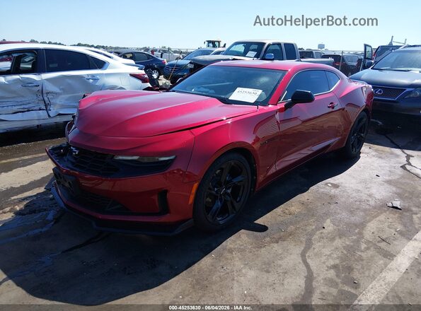 1G1FD1RS4M0141063 2021 CHEVROLET CAMARO Red Front left