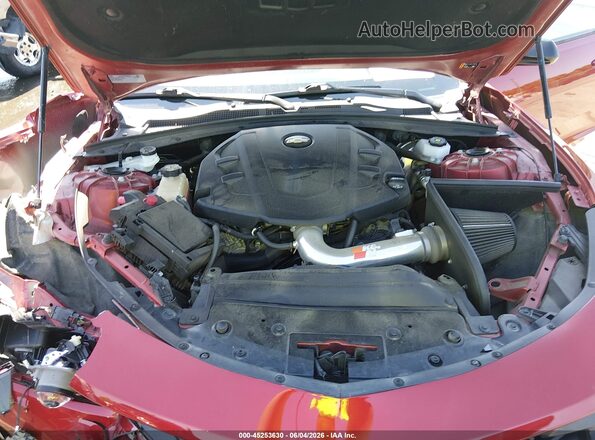 1G1FD1RS4M0141063 2021 CHEVROLET CAMARO Red Rear view