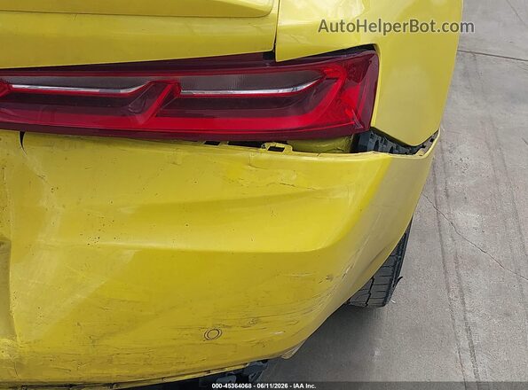 1G1FD1RS6G0137827 2016 CHEVROLET CAMARO Yellow Vista interior trasera